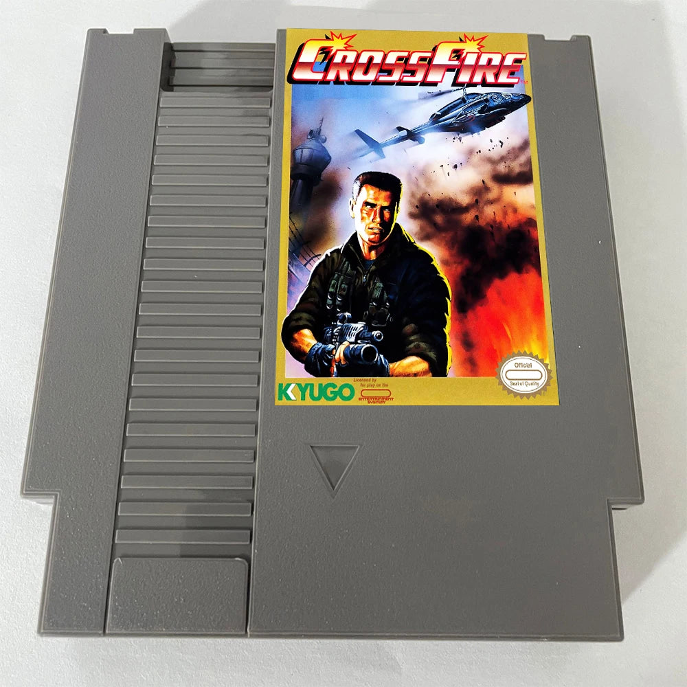 CrossFire - 8 bit Game Cartridge for NES Game Console