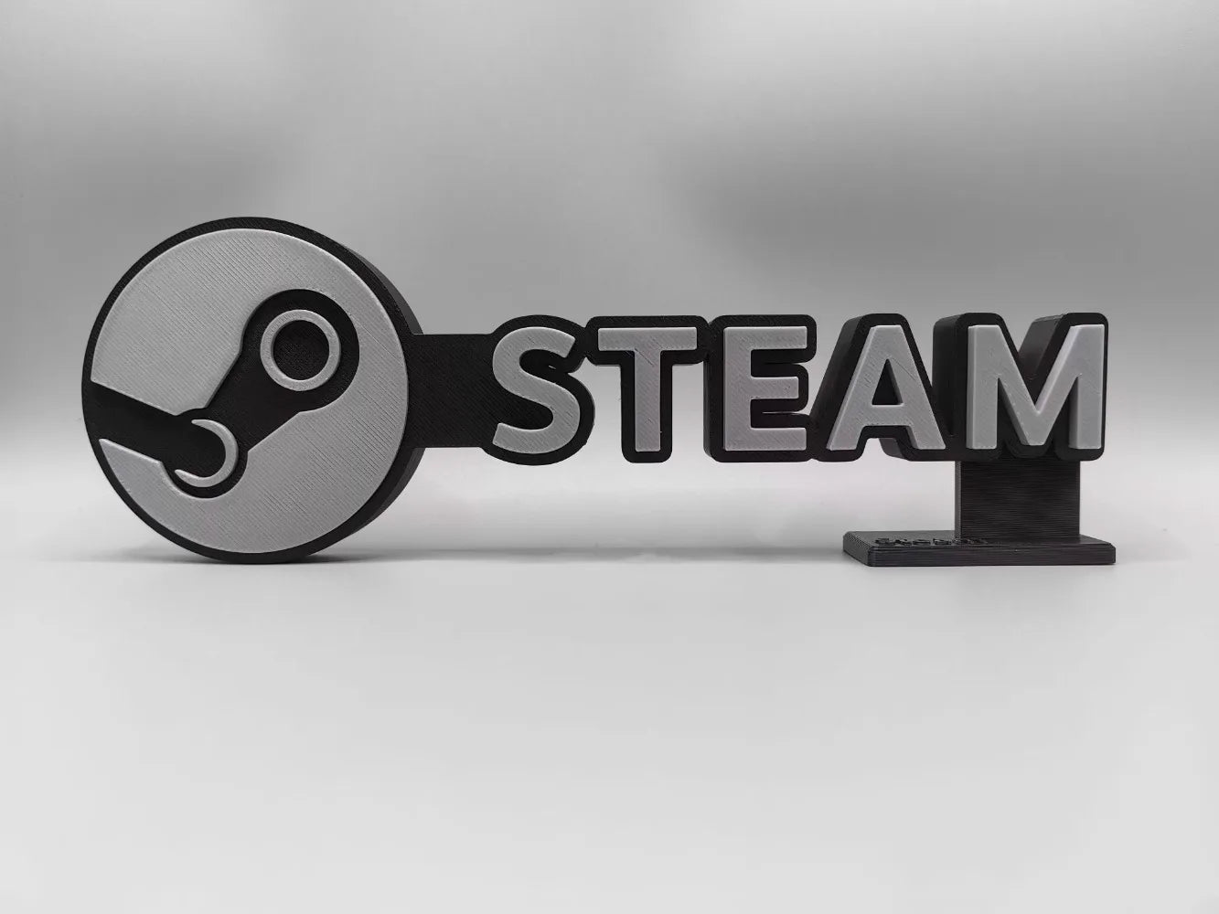 Video Game Company Title 3D Printing Logo Nameplate for Model Doll PVC Figure Collection Display Cosplay Exhibition Ornament Toy
