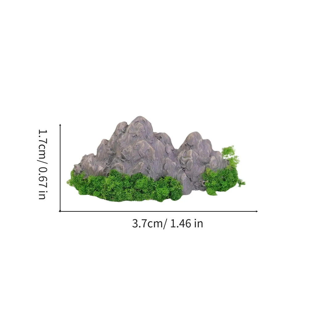 Miniature Mountain Fake Stone Resin Rockery Landscape