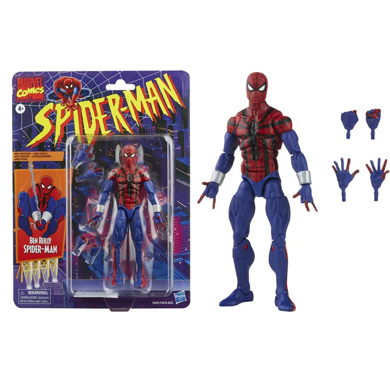 Hasbro Spider Man Venom Chasm SPIDER PUNK Carnage 2099 Deadpool Gwen Kraven Action Figure 1/12 Toys Model Doll kids for Toy Gift