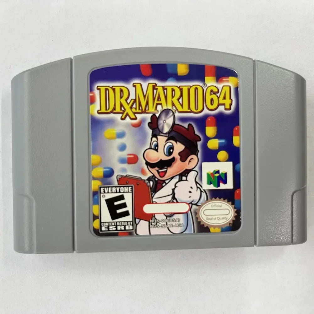 N64 American Version Game Cartridges, Various Game Cards, Choose Your Favorite Game