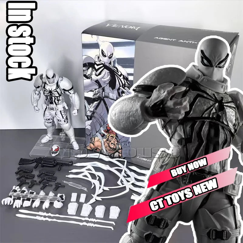 Full Range,  Ct Toys Mafex Ben Reilly Comic Action Figures
