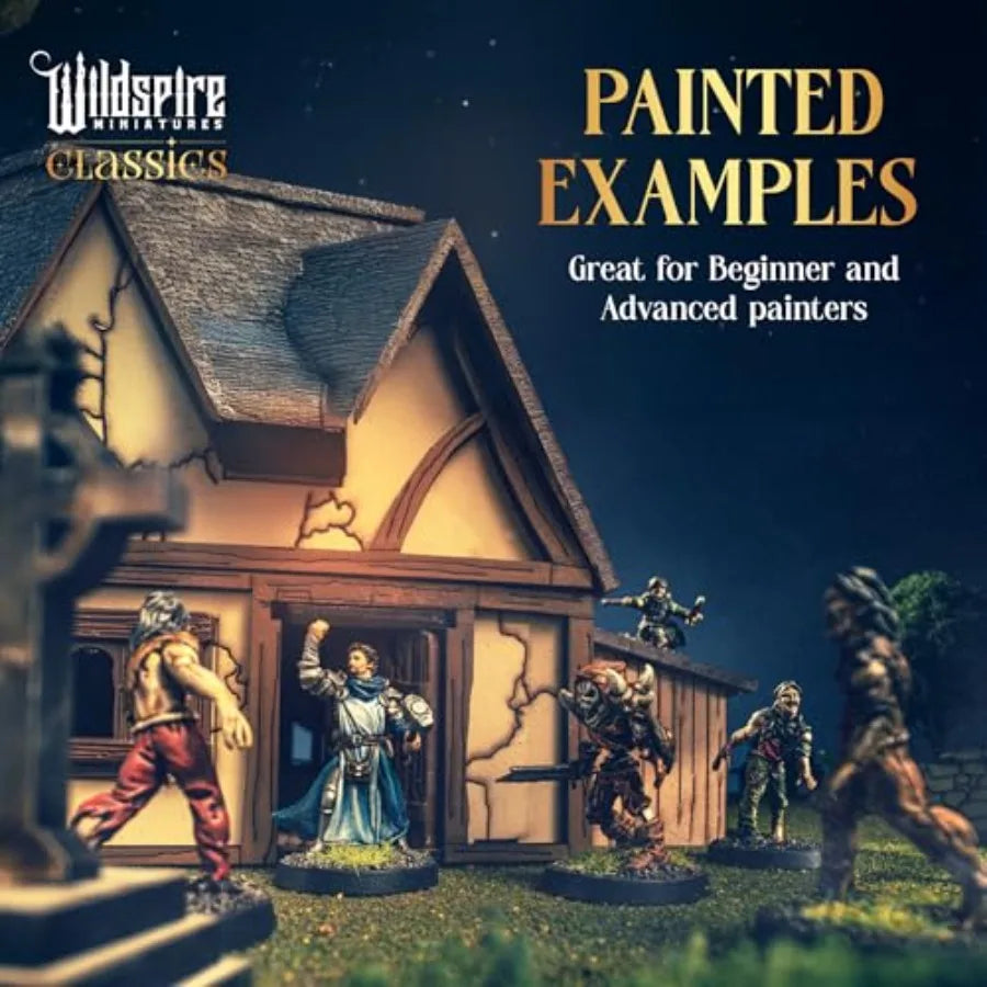 Classic Encounters - Expansion Set I - 60 Iconic DND Miniatures Bulk Monsters, Unpainted Tabletop RPG DND Minis,