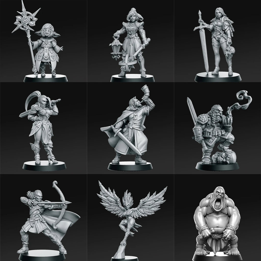 Tavern Summoner Elf Sagittarius Human Paladin