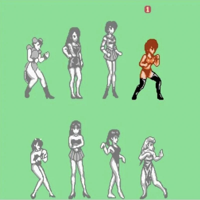 AV Girl Fighting(Adult Only) Game Cartridge for NES Console