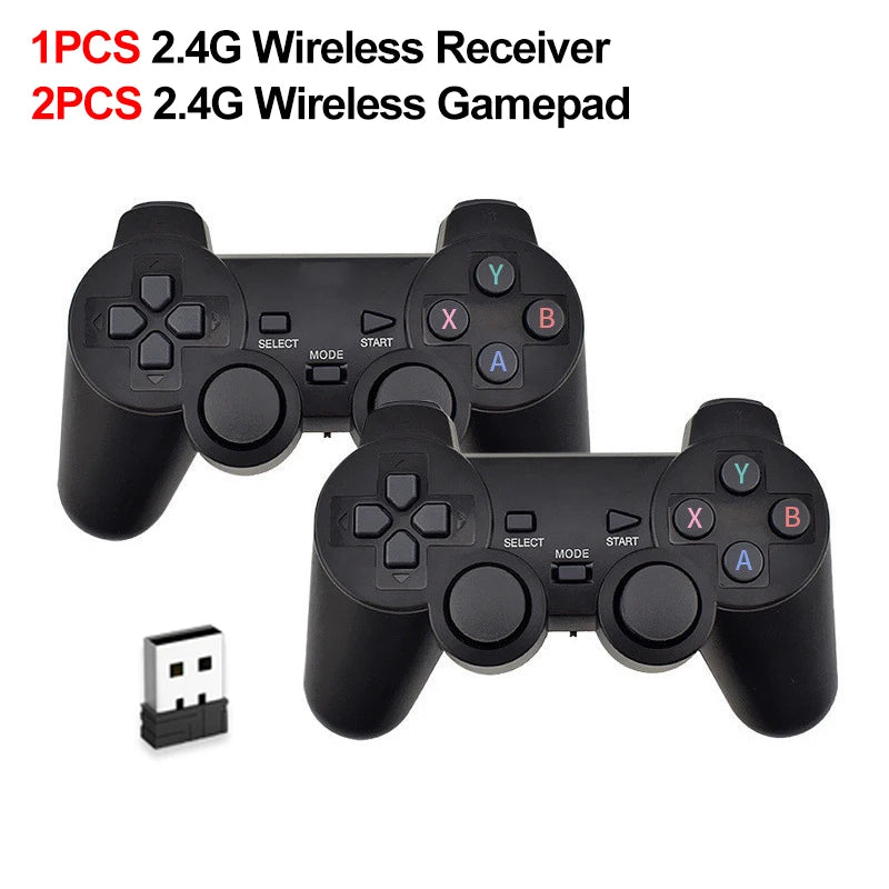 GAMINJA 2.4Ghz Wireless Gamepad No Delay Game Controller USB Joystick For PC Android TV BOX GAME BOX Classic Exterior Design