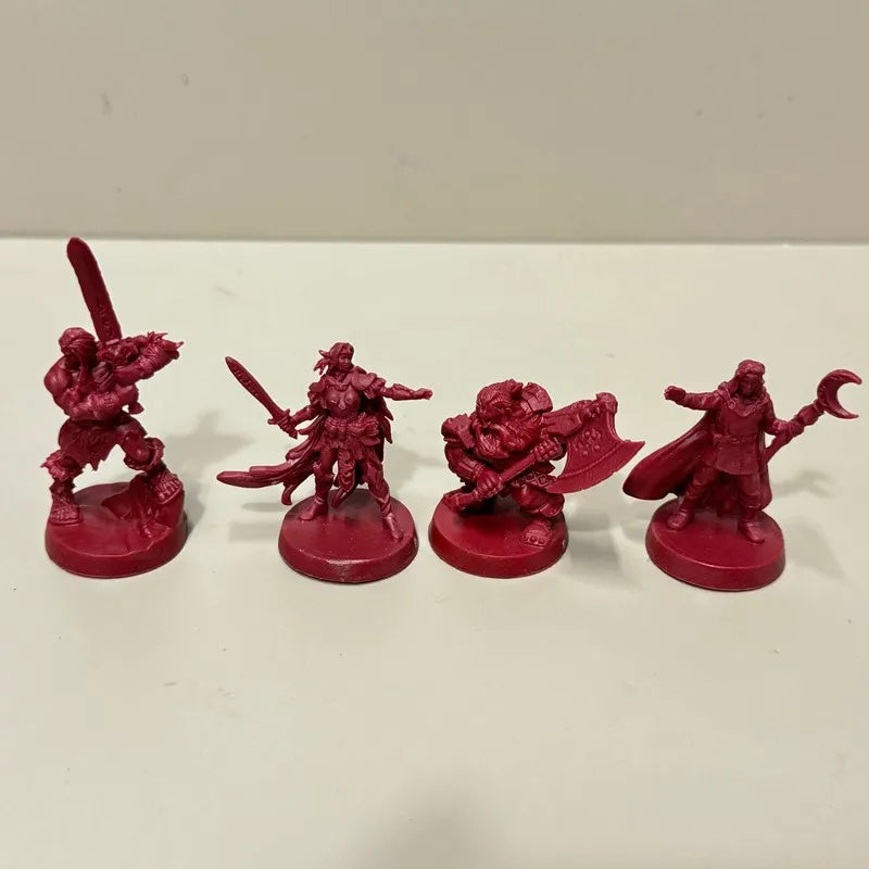 Set Heroes Orcs Enemies Furniture Miniatures Heroquest Mage of the Mirror Board Game