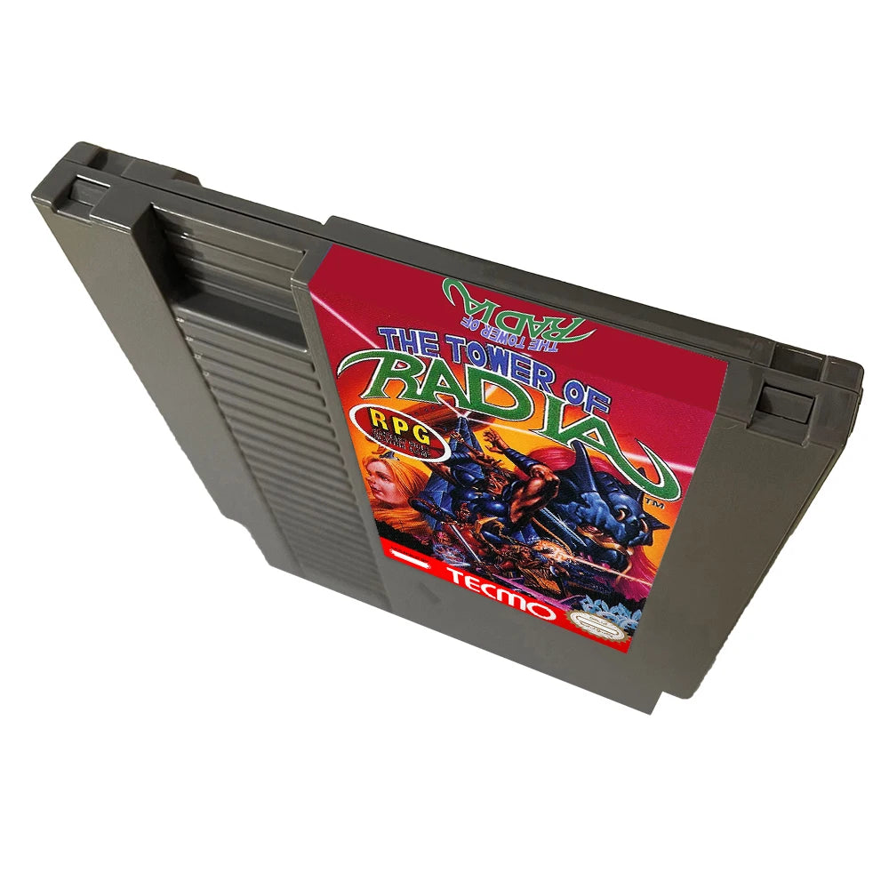 The Tower of Radia - 72 pins 8 bit Game Cartridge for NES Game Console