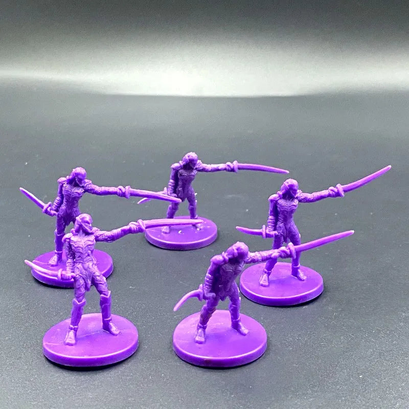 Lot Cave Bear Red Dragon Devil Rogue Cleric Elf Paladin  Monsters Character Board Game Minis