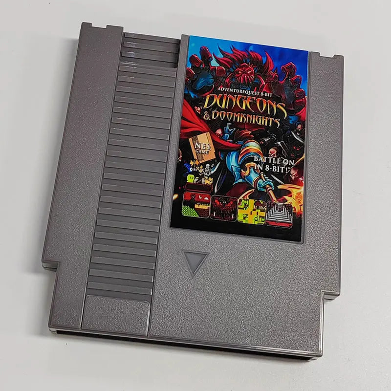 DungneonsDoom Game Cartridge For Console Single Card 72 Pin NTSC and PAL Game Console