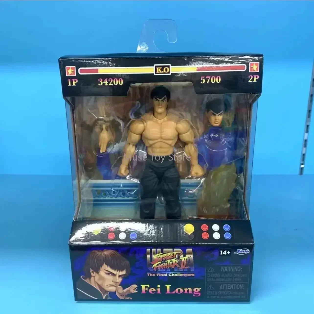 Jada Toys Ultra Street Fighter II Akuma Baison honda Violent Ken RYU Guile 6" Inch Action Figure Collectible Toy Gift In Stock