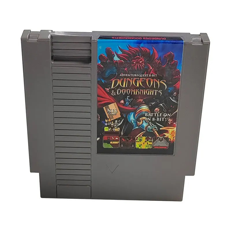 DungneonsDoom Game Cartridge For Console Single Card 72 Pin NTSC and PAL Game Console