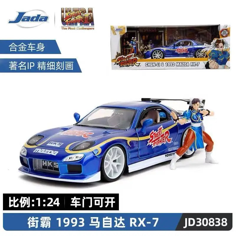 Jada Toys Ultra Street Fighter II Akuma Baison honda Violent Ken RYU Guile 6" Inch Action Figure Collectible Toy Gift In Stock