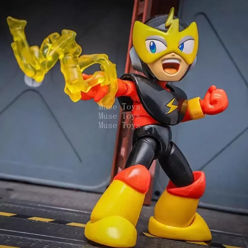 New in Stock Jada Toys Mega Man Ice Fire Cut Elec Hyper Tree Bubble Action Figure Collectible Toy Gift