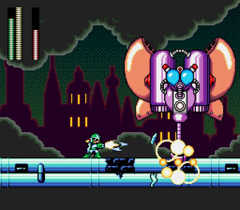 Mega/Rock Man The Sequel Wars Episode Red 16 Bit