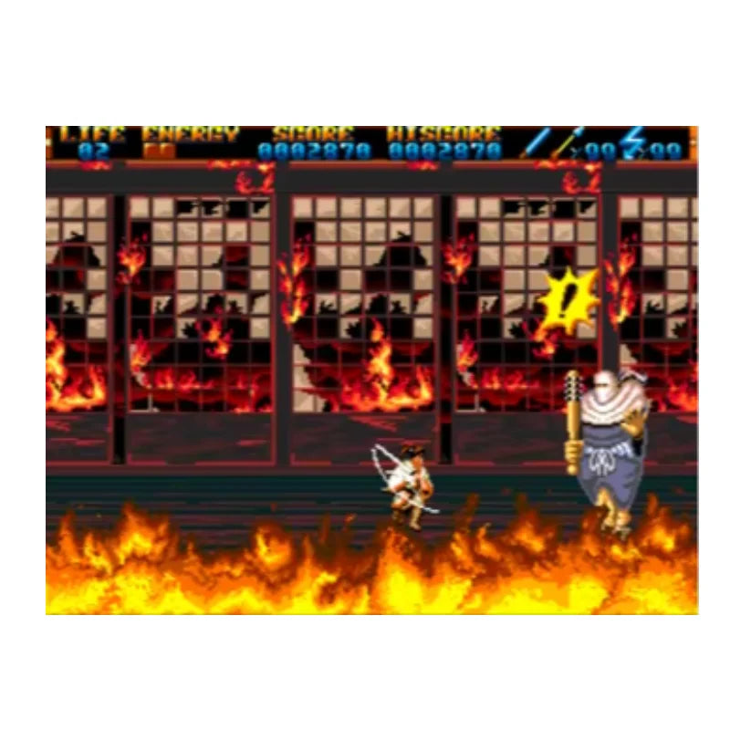 MD Hayato's Journey Mega Drive 16 Bit Game Card