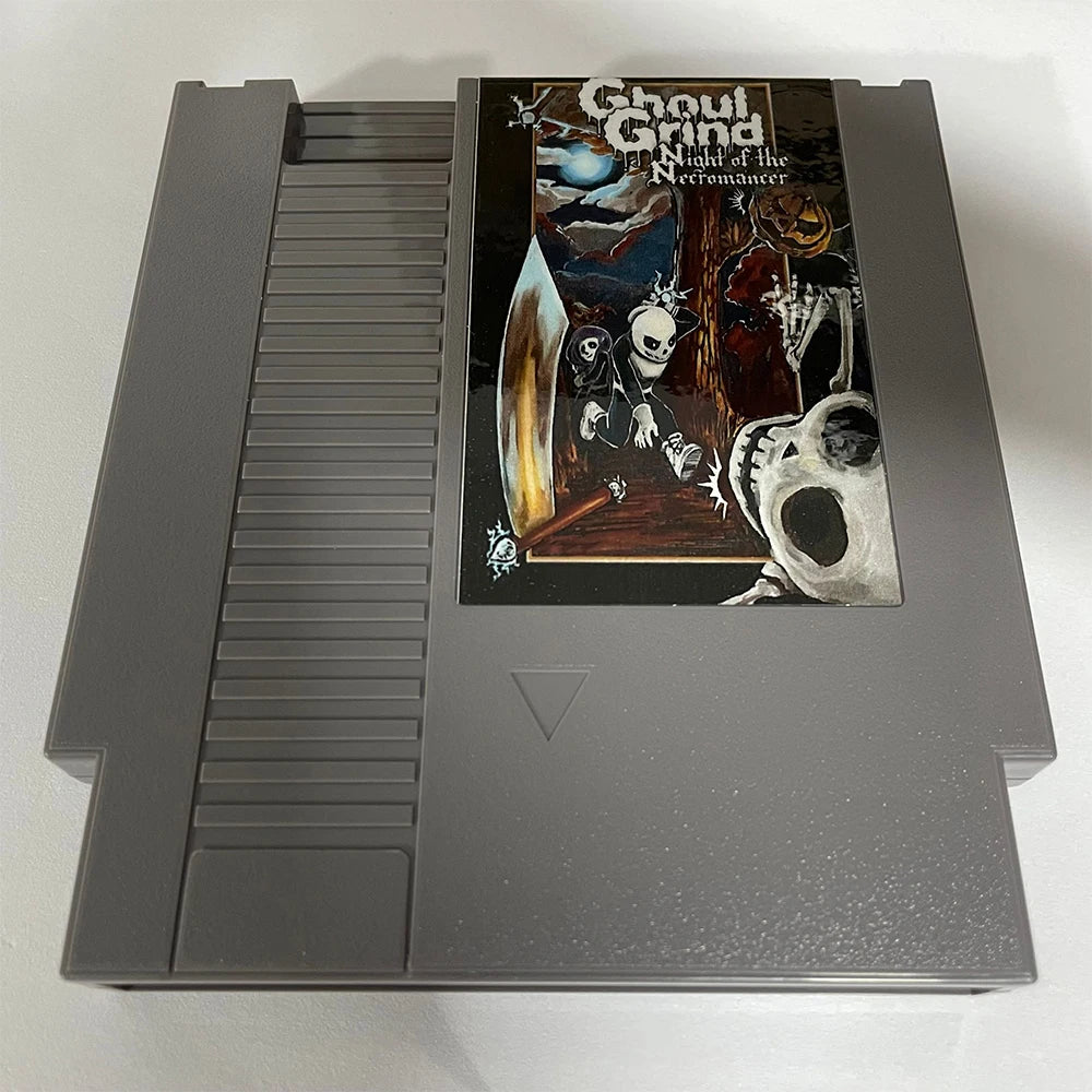 Ghoul Grind Night of the Necromancer - NESMaker Games - A Brand NEW NES Games Cartridge 8 Bit Video Game Cart For NES Console