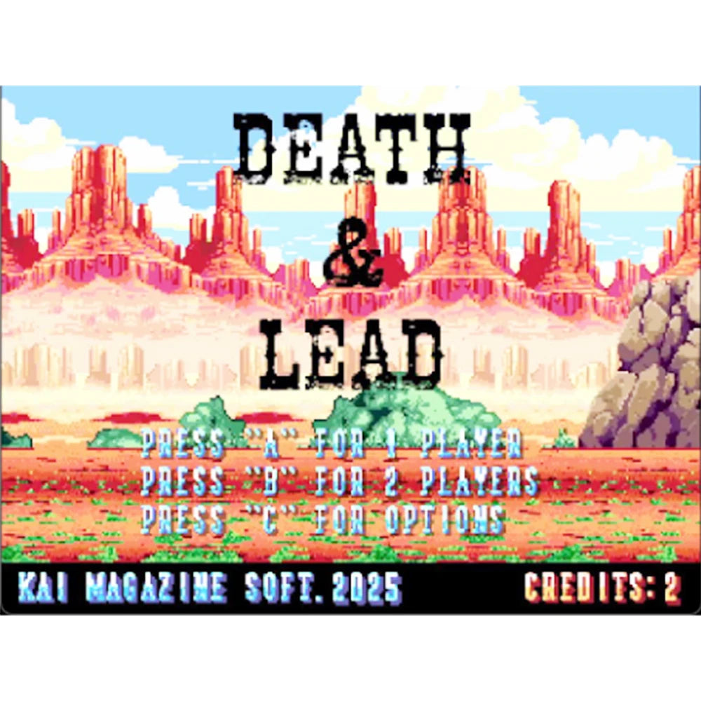 Genesis Dead & Lead 16-Bit Brand New No Background Music