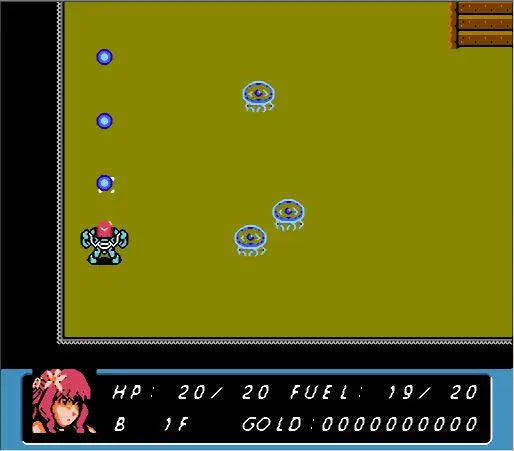 Gold Guardian Gun Girl Game Cartridge for FC/NES Console