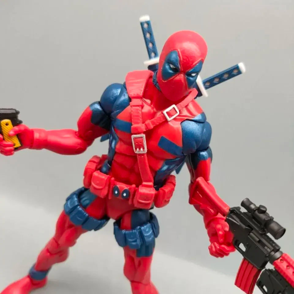 Marvel Legends Comic Retro Syboimte Spiderman Deadpool 6" Action Figure