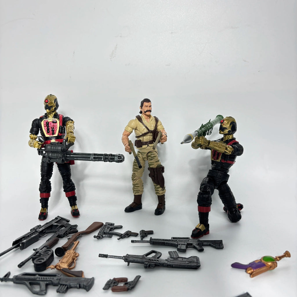 G.I. Joe GI Joe Classified Series 6" DR. Mindbender Snake Eyes Dreadnok Torch Zandar Iron Grenadi Action Figure Model Toy Gift