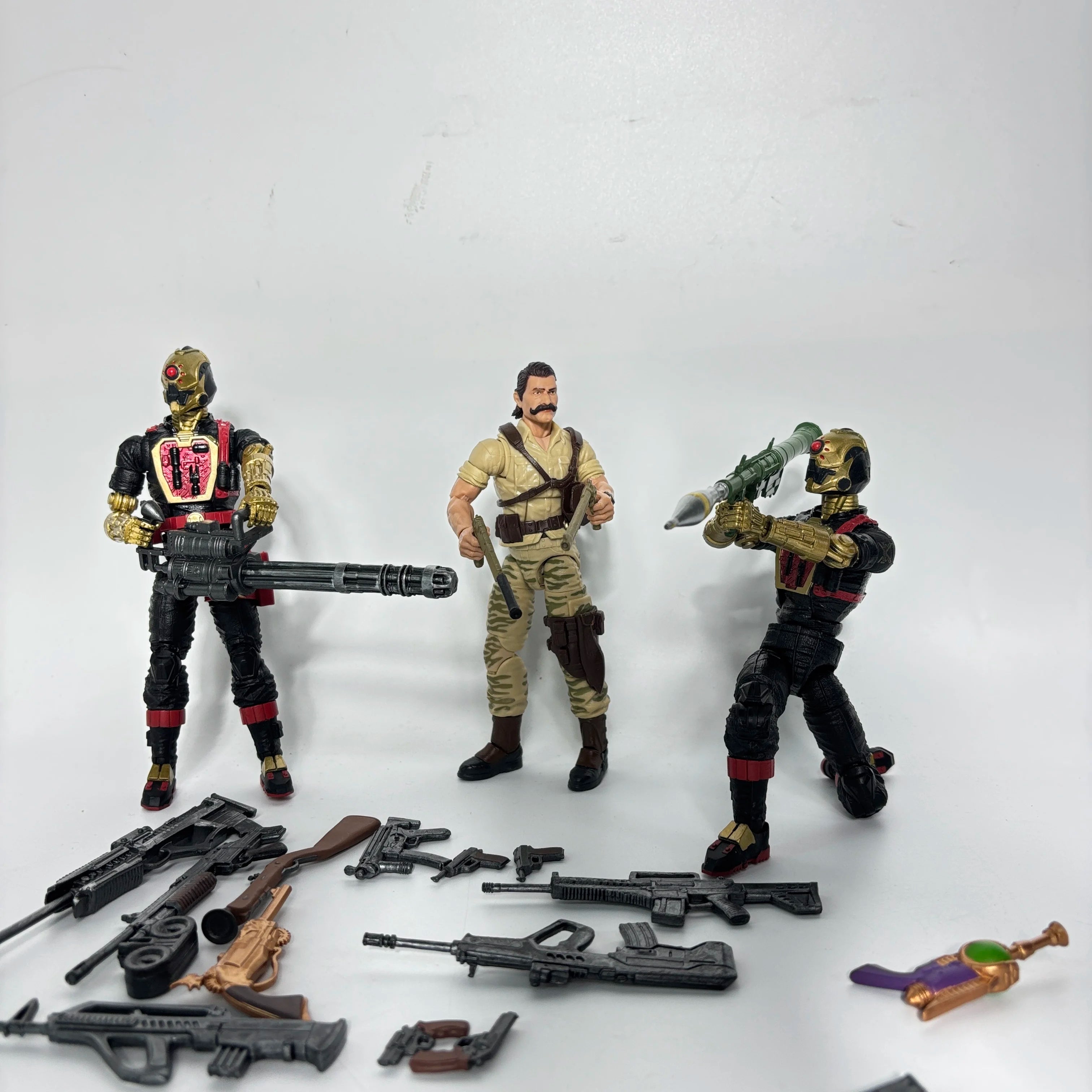 G.I. Joe GI Joe Classified Series 6" DR. Mindbender Snake Eyes Dreadnok Torch Zandar Iron Grenadi Action Figure Model Toy Gift