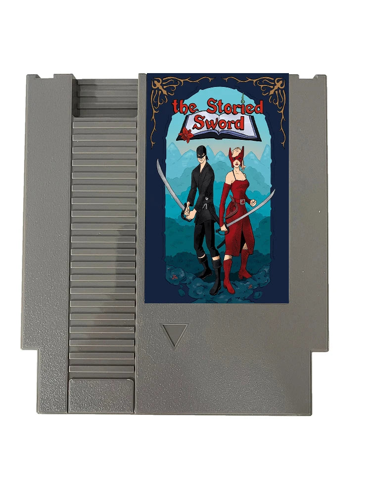 The Storied Sword  - A Brand NEW NES Game Cartridge NTSC/PAL Version 8 Bit 72 Pin Video Game Card For Original NES Game Console