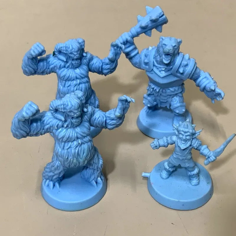 Set Heroes Orcs Enemies Furniture Miniatures Heroquest Mage of the Mirror Board Game