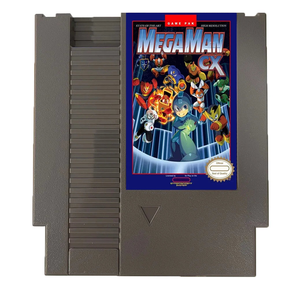 Megaman CX - 8 BIT NES Game Cartridge For NES Game Cosnole