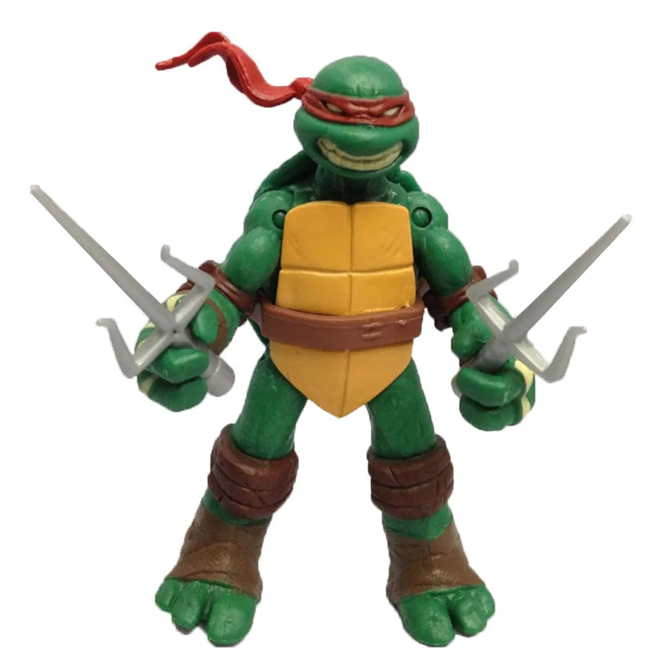 4pcs/Set Ninja Turtle Anime Figure Neca TMNT Limited Edition Action Figurine Statue Action Figurine Movable Model Toys Gifts