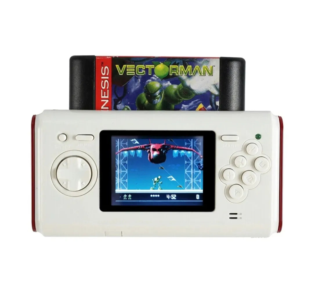 New MegaDrive 16 BIT MD Compatible POCKET MD White Retro Portable Game Console