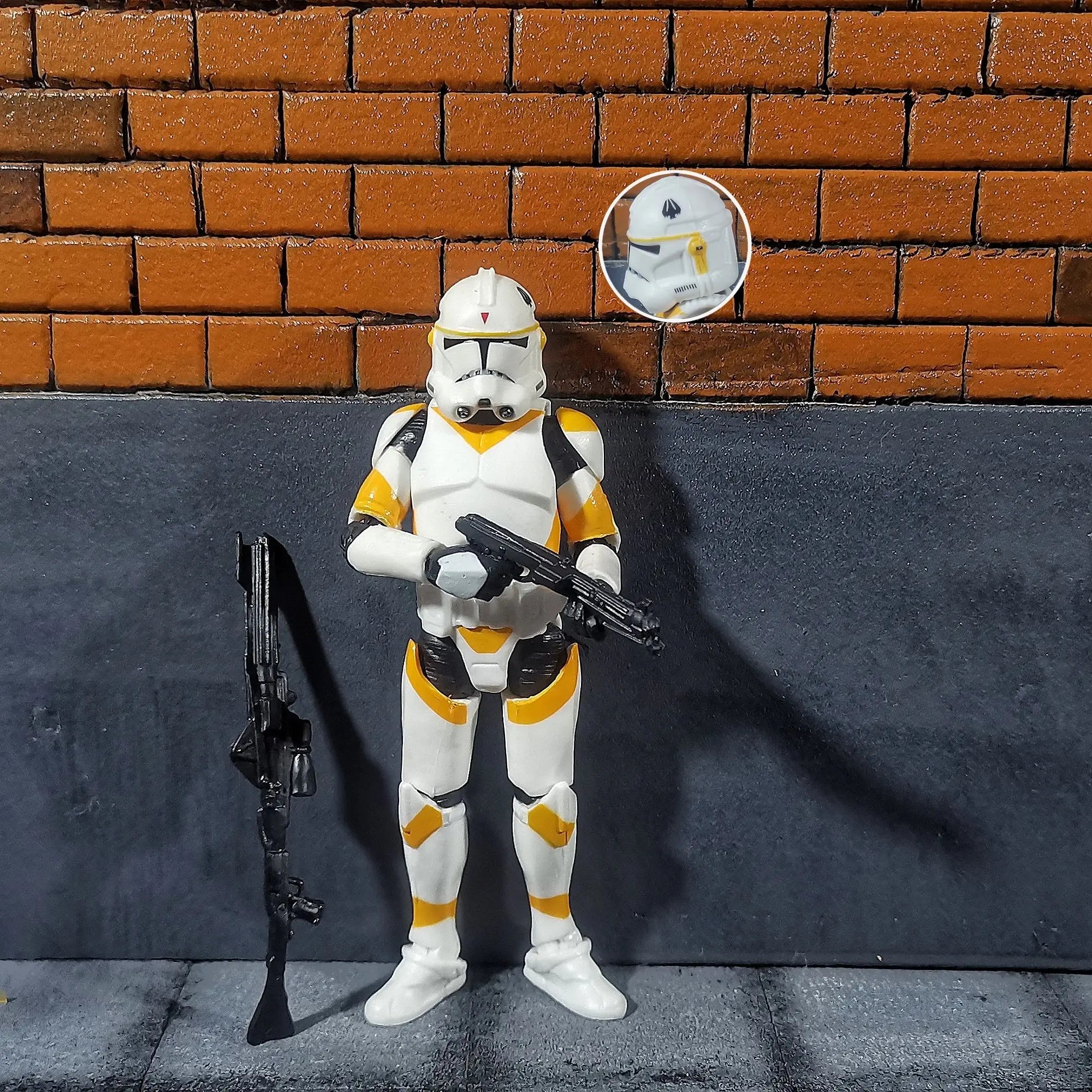 Star Wars 3.75 Inch Trooper 1/18 501st 187th Legion  Shock Action Figure REX ARF P1 P2 clone Toys Model Loose