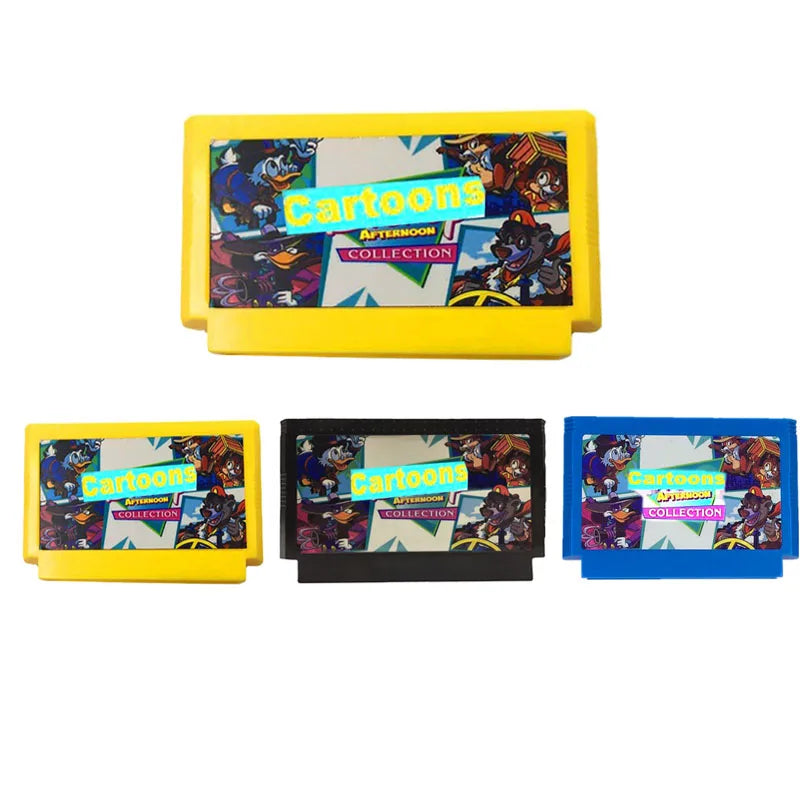 THE AFTERNOON CARTOONS COLLECTION 117 in 1 Game Cartridge for NES Consoles