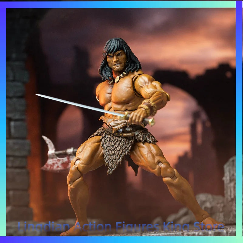 HC Studio 1/12 Barbarian Blackstone Battle Conan Action Figure