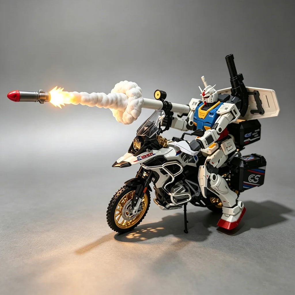 2.0 Model Figure Launch Effect Accessory Cool Effect Ornament Model Shooting Match Type C Charging Multi Caliber Compatible