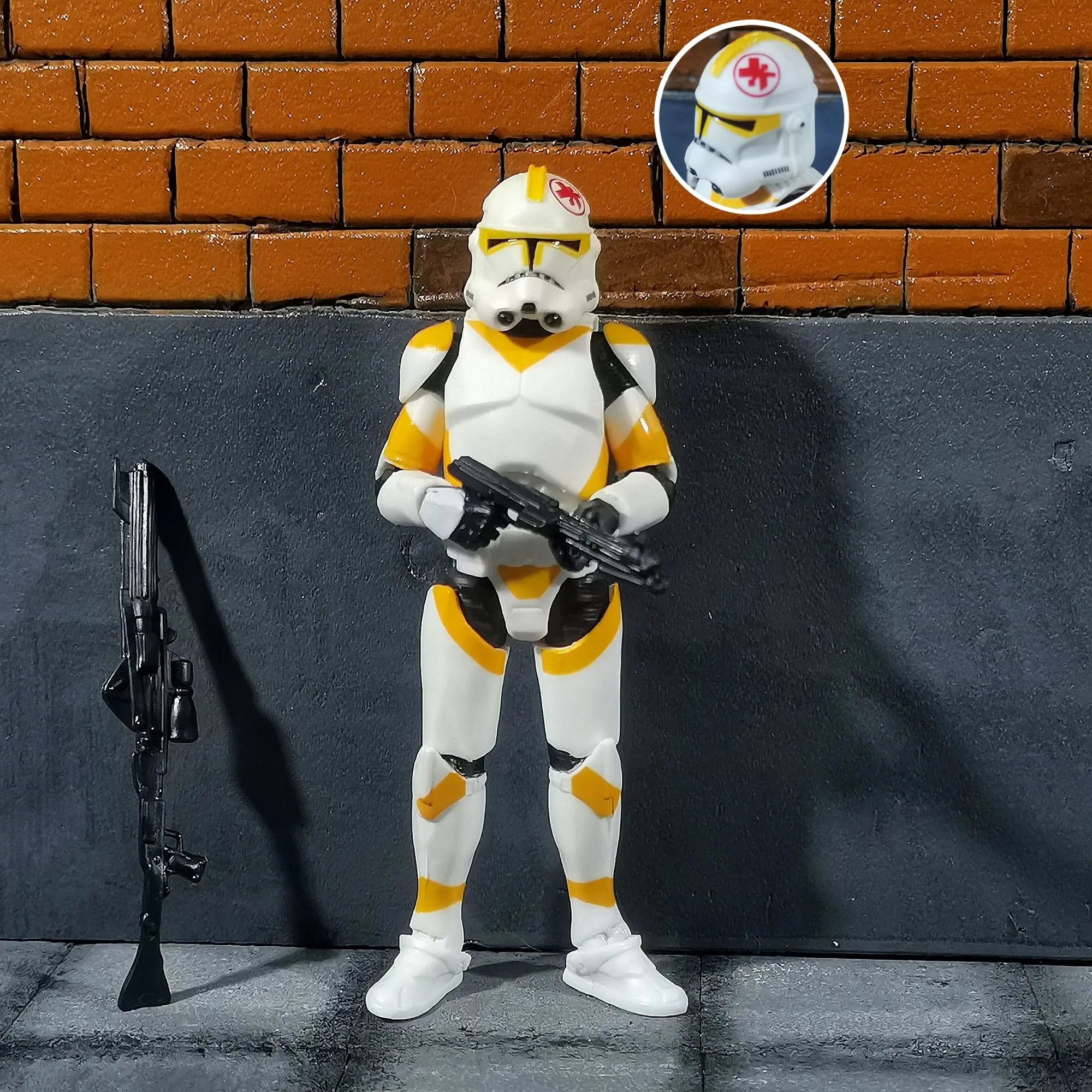 Star Wars 3.75 Inch Trooper 1/18 501st 187th Legion  Shock Action Figure REX ARF P1 P2 clone Toys Model Loose