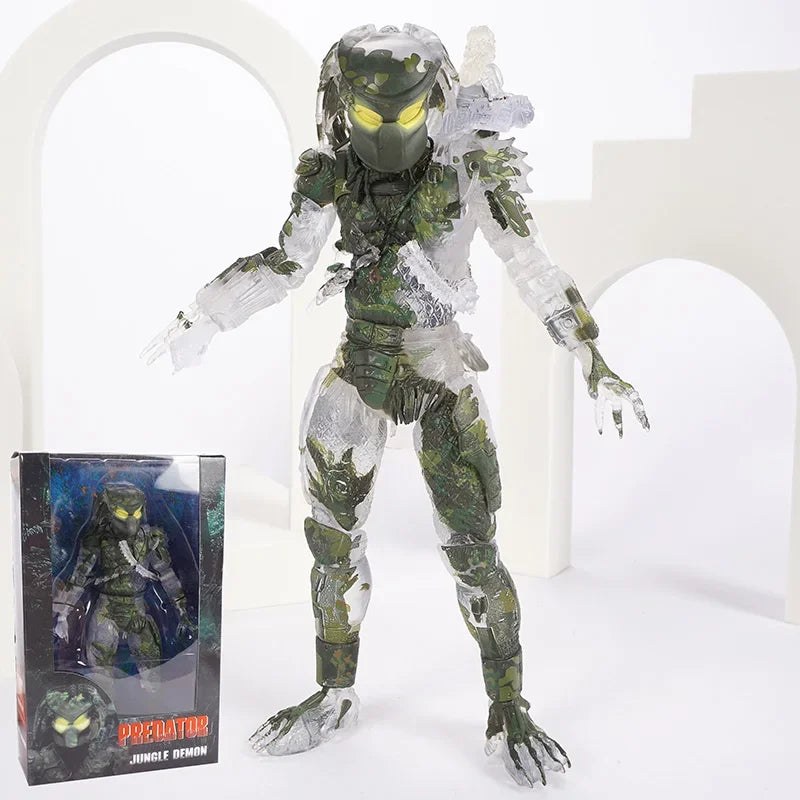 Classic Movie NECA Ultimate Series Predator 7" Jungle Hunter vs Alien Eggs PVC Action Figure Collectible Model Toy