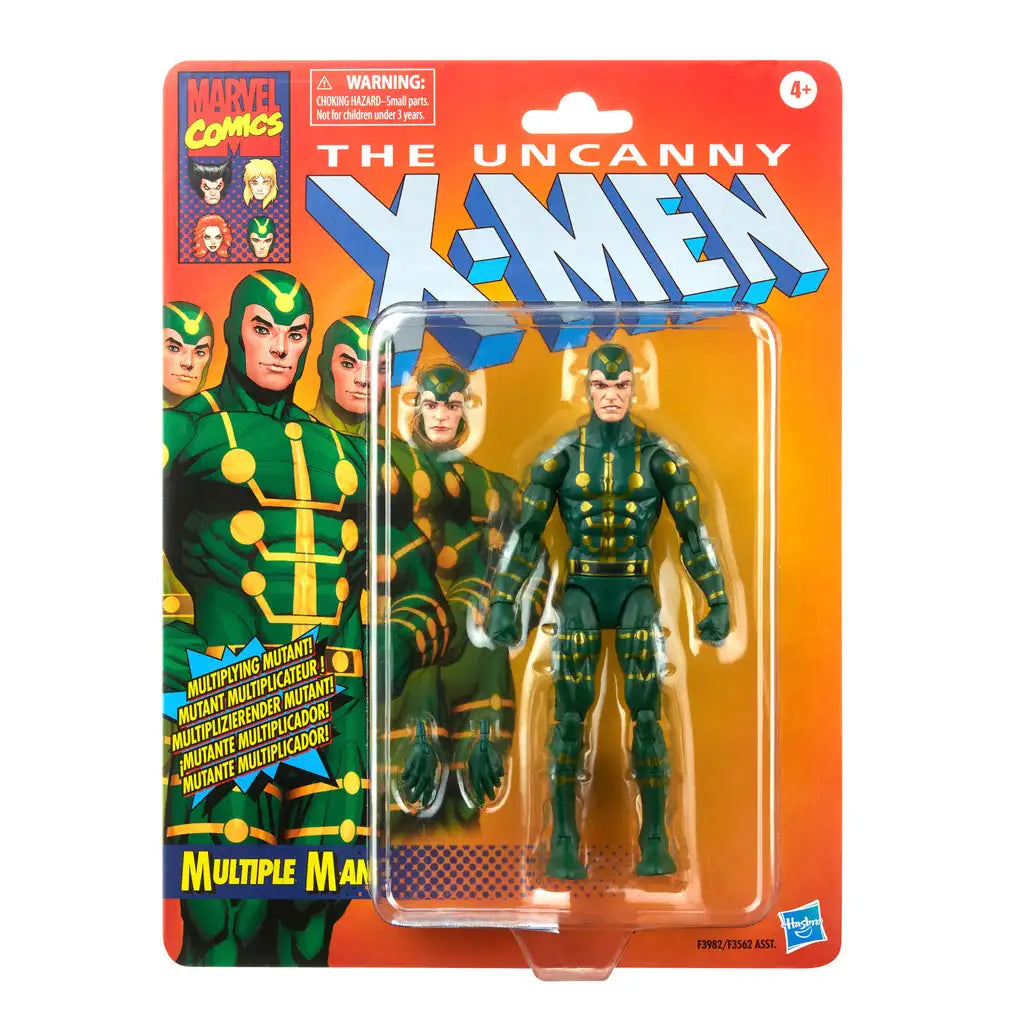 Marvel Legends Retro Wolverine Spiral Avalanche Longshot Dark Pheonix Multiple Man 6" Action Figure
