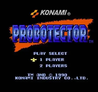 Probotector 60 Pin Game Card Free Region For 8 Bit Video Game Player