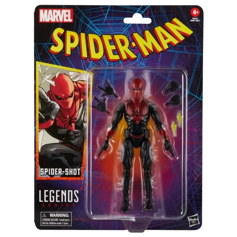 Original Marvel Legends 6" Spider-Man Retro Wave Scarlet Spider Chameleon Agent Venom Spider Shot Action Figure Model Toy Gift