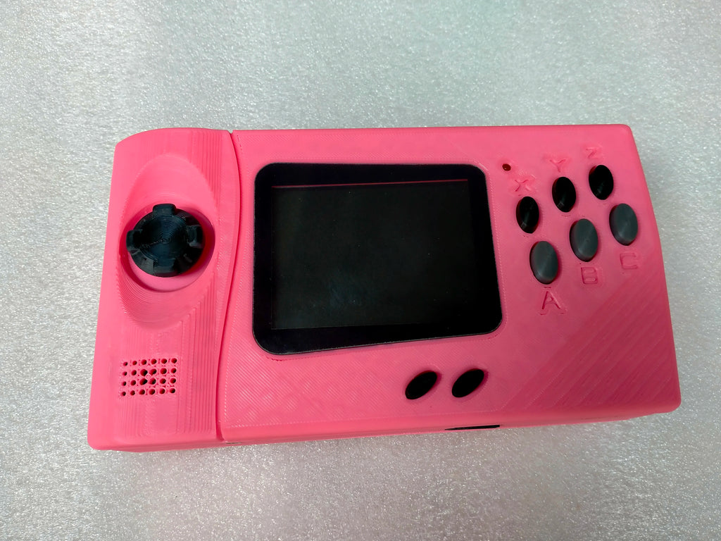 Genesi Nomad 3D printed nomad handheld game console MD card game console