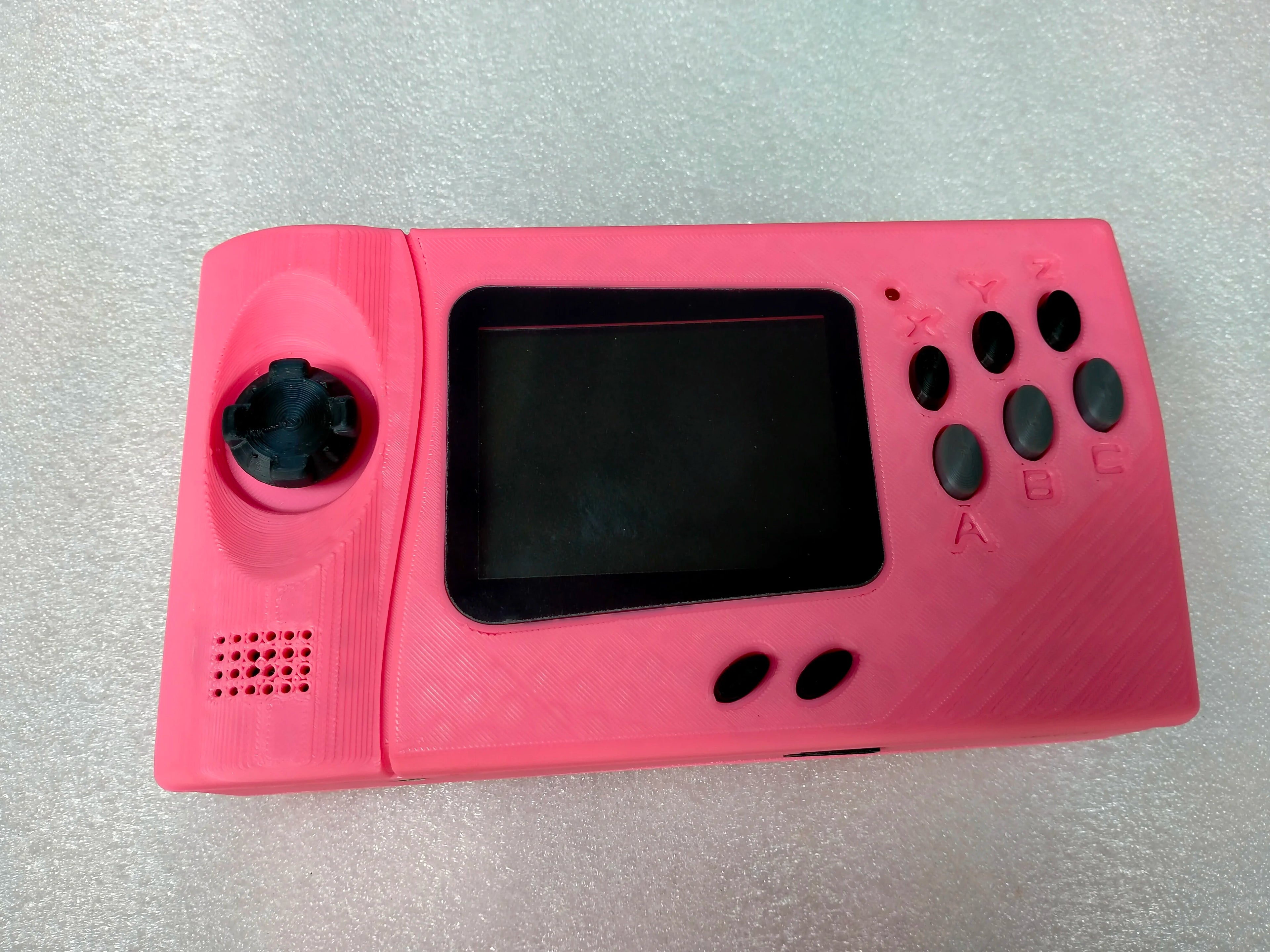 Genesi Nomad 3D printed nomad handheld game console MD card game console