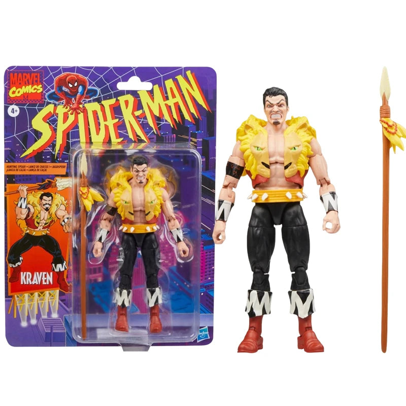 Hasbro Spider Man Venom Chasm SPIDER PUNK Carnage 2099 Deadpool Gwen Kraven Action Figure 1/12 Toys Model Doll kids for Toy Gift