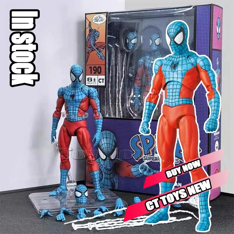 Full Range,  Ct Toys Mafex Ben Reilly Comic Action Figures
