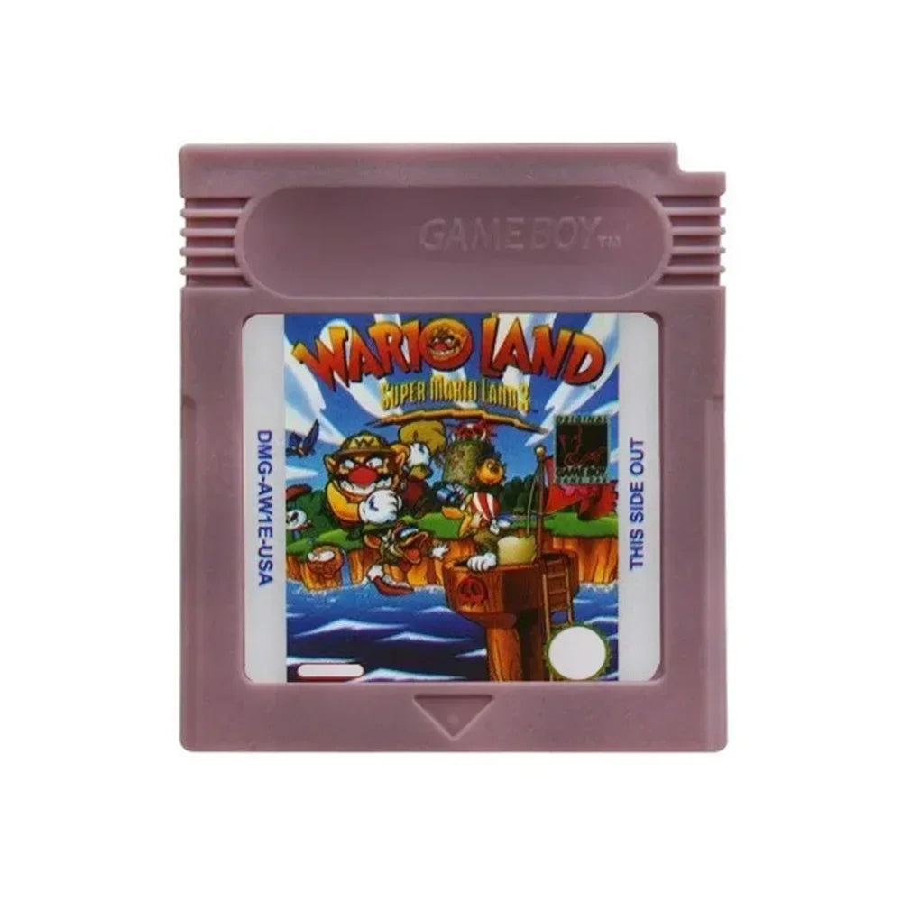 New GBC 16 Bit Game Video Game Cartridge Console16 Bit Game Card Wario Land Donkey Kong Wario Land 2 Yoshi for GBC/GBA Mario