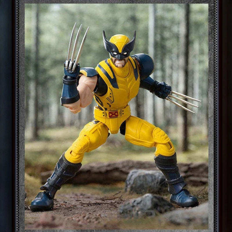 In Stock New Original Blokees Marvel Heroes Beyond Version Wolverine Super 13.4 Cm Figure Gifts Toys Collection