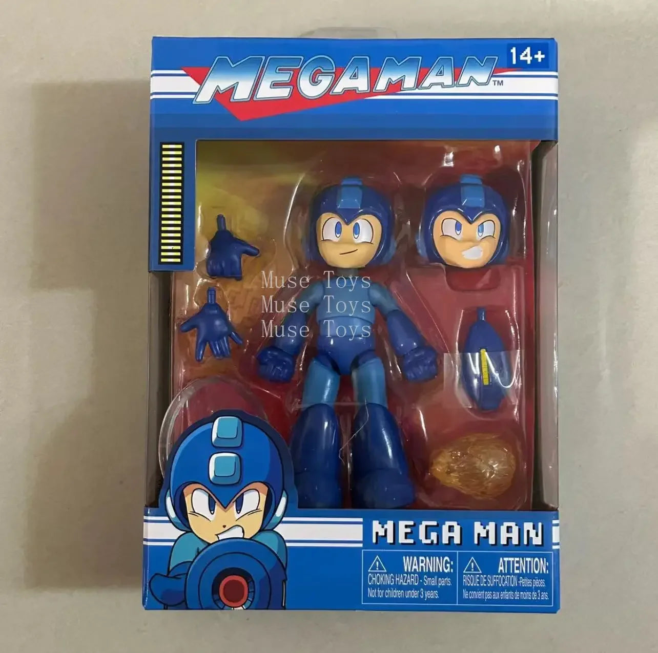 New in Stock Jada Toys Mega Man Ice Fire Cut Elec Hyper Tree Bubble Action Figure Collectible Toy Gift