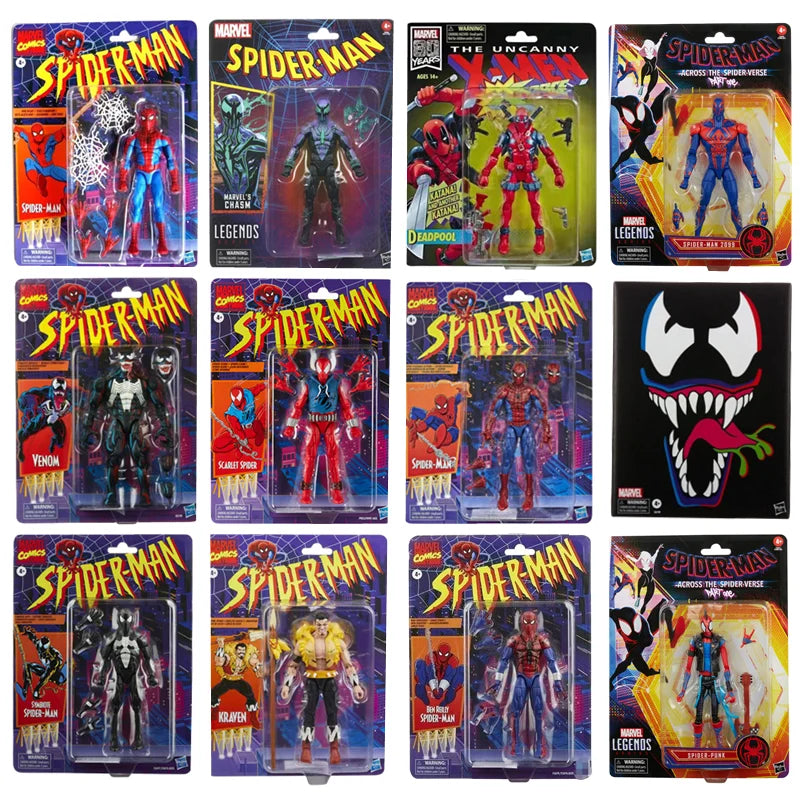 2099 1/12 ML Spider Man Action Figure Marvel legends