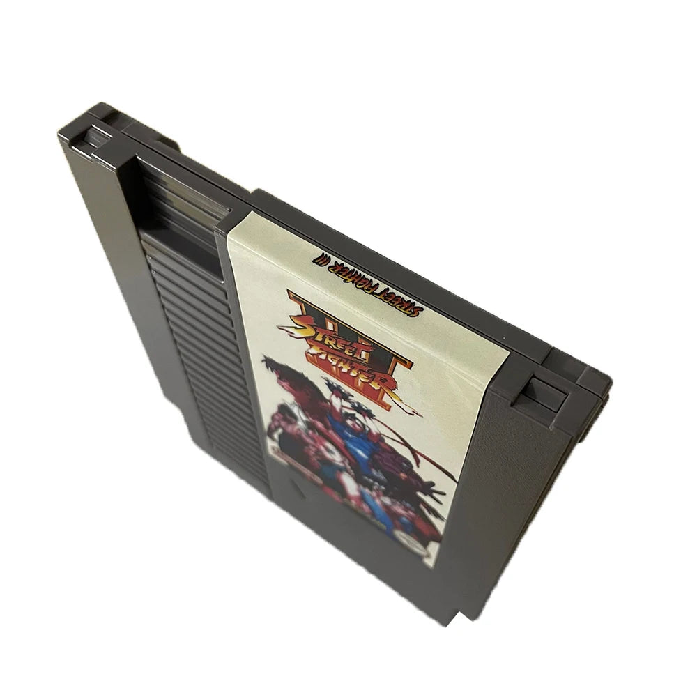 Street Fighter III - 8 BIT NES Game Cartridge