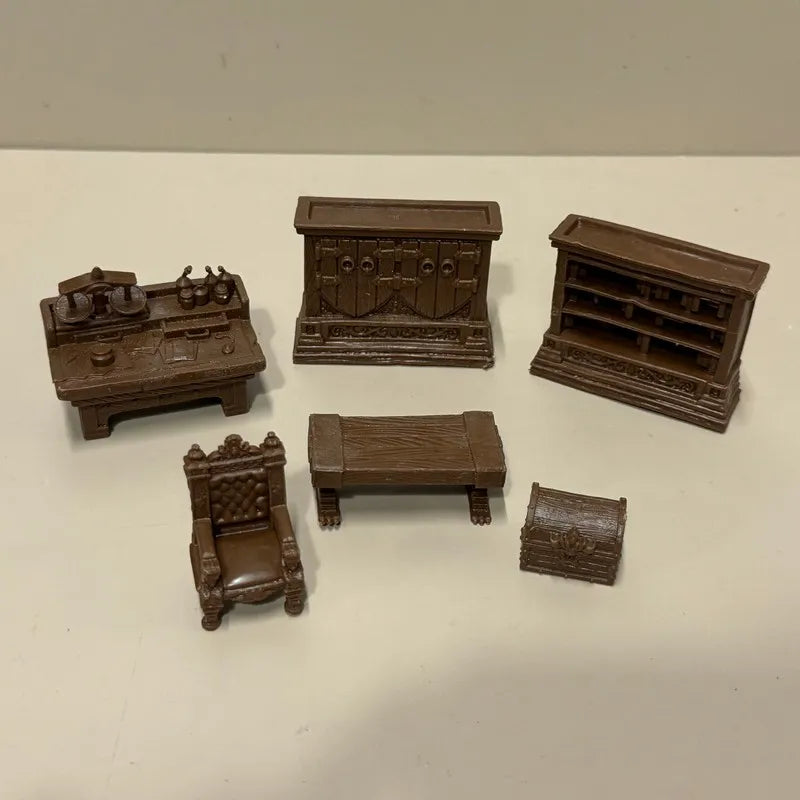 Set Heroes Orcs Enemies Furniture Miniatures Heroquest Mage of the Mirror Board Game
